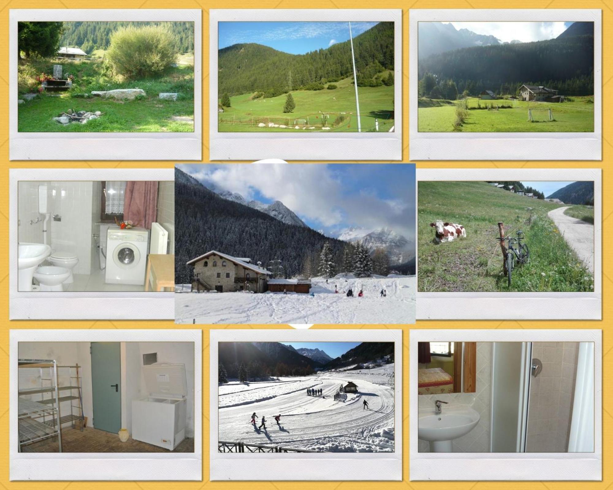 Chalet Rustico Bertolini Per Gruppi! Vila Vermiglio Exterior foto