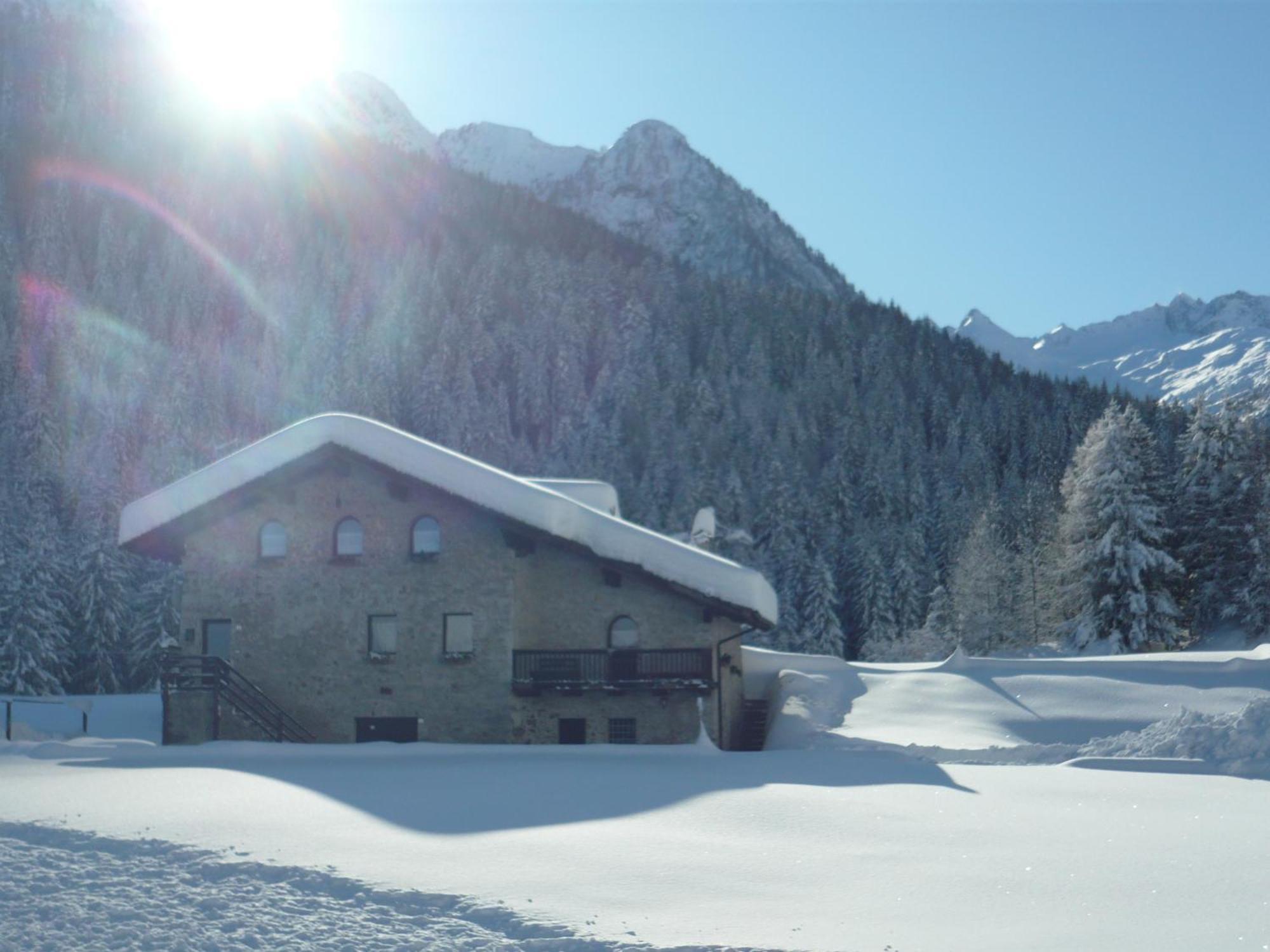 Chalet Rustico Bertolini Per Gruppi! Vila Vermiglio Exterior foto